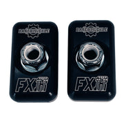 Bare Knuckle Performance axle adjuster plate kit - FXR logo