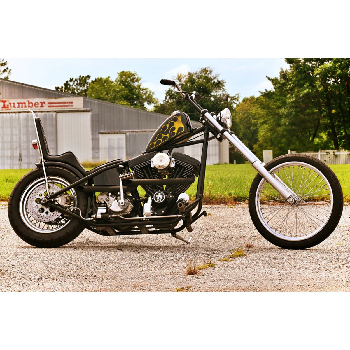 Bare Knuckle Performance Narrow Glide triple tree kit 39mm