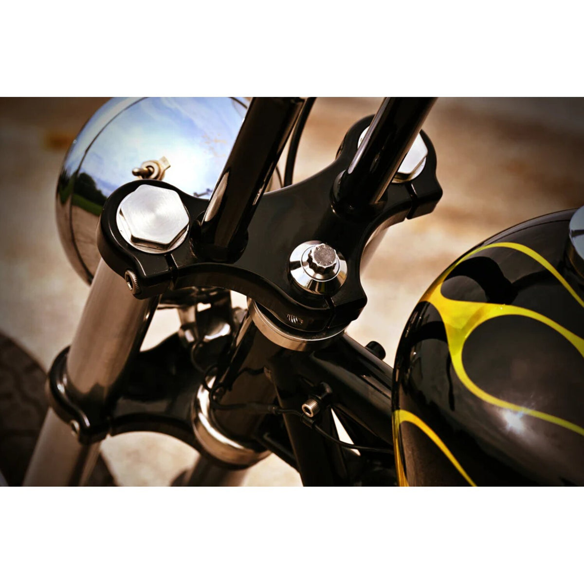 Bare Knuckle Performance Narrow Glide triple tree kit 41mm