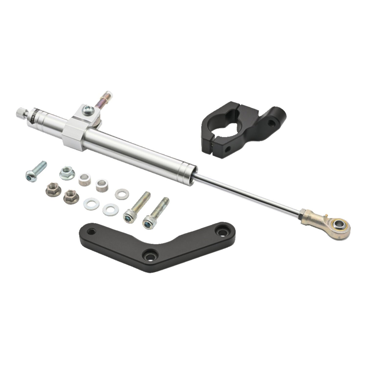 Daytona steering damper kit - Silver
