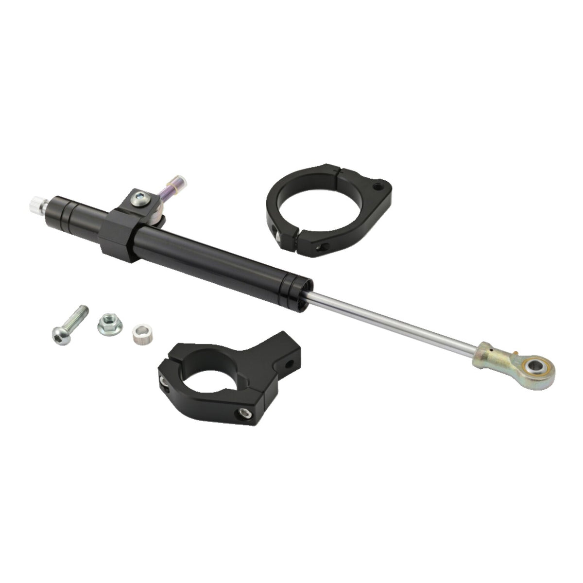 Daytona steering damper kit - Black