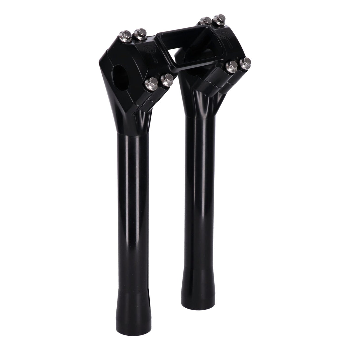 Indian Larry Motorcycles Indian Larry M8 Softail BK Brawler risers 10" - Black