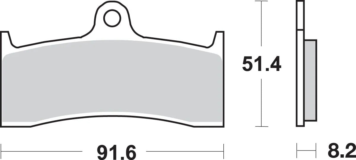 Sbs Sintermetall Bremsbeläge Für Harley-davidson Und Buell - Vorne