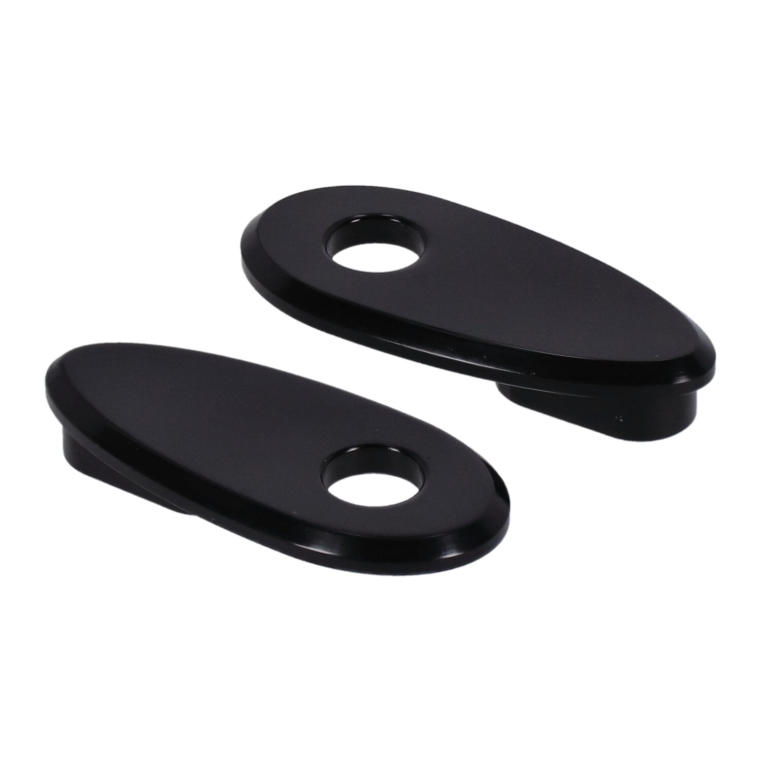 MCS fender strut turn signal hole covers - Black