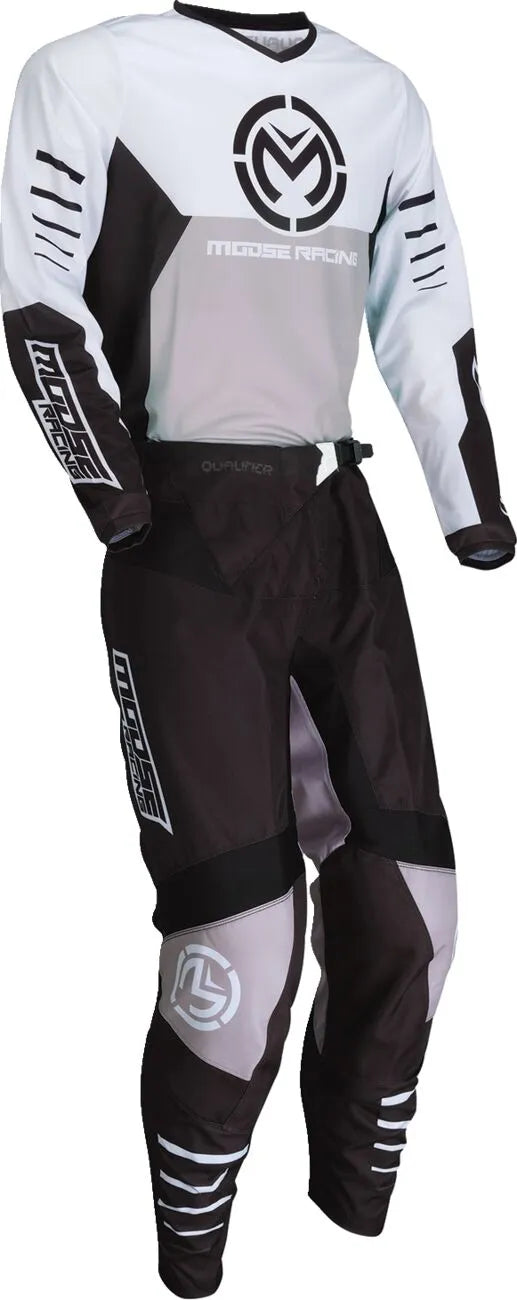Moose Offroad Qualifier Jersey - Black/Gray/White