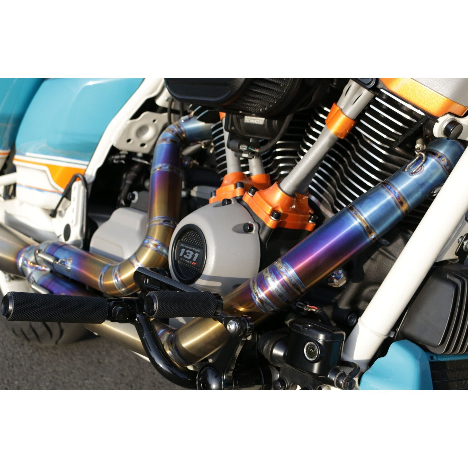 Kodlin Next Level 2-1 exhaust system - Titanium