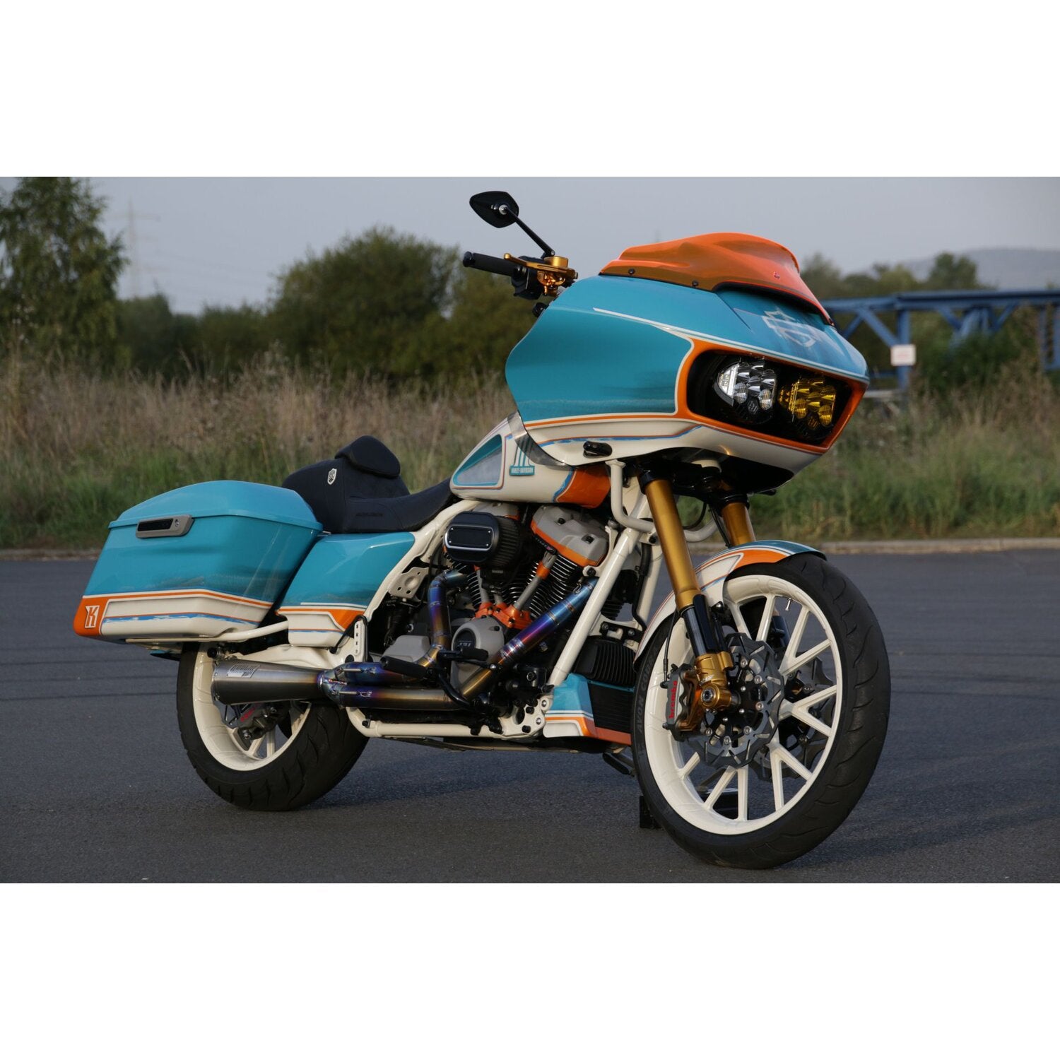 Kodlin Next Level 2-1 exhaust system - Titanium
