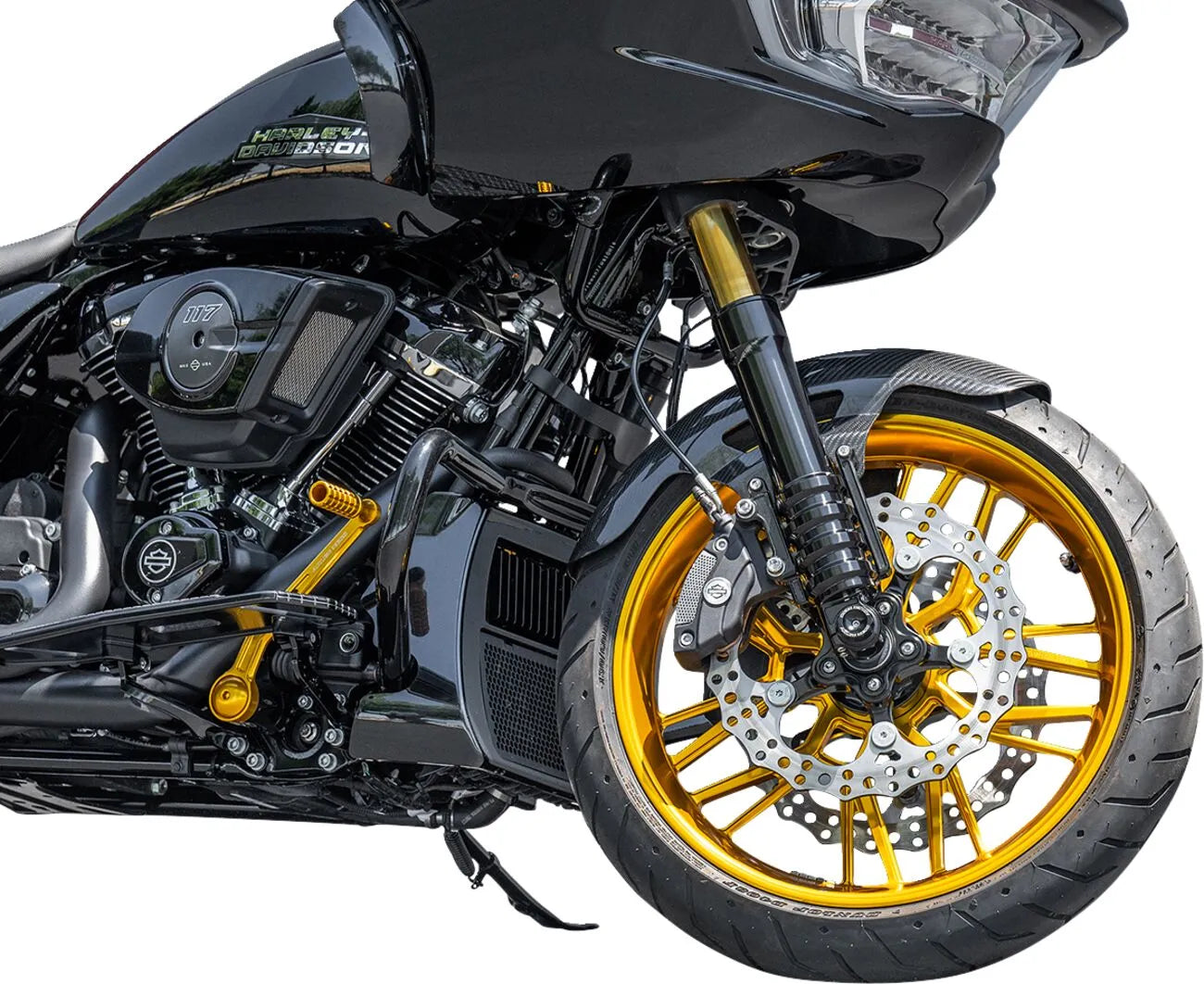 Arlen Ness Jagged Floating Bremsscheibe Für V-Twin