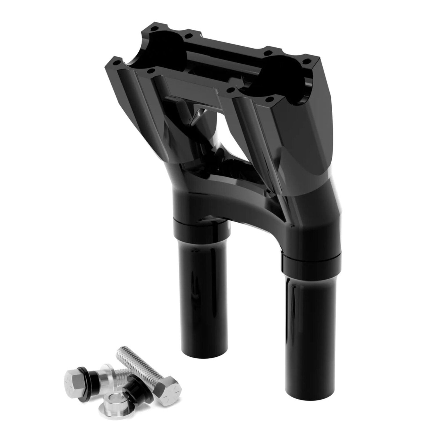 Kraus Topless Isolated Kickback Risers - 8" rise - Black