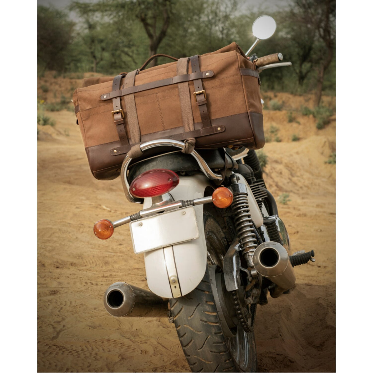 Trip Machine Outlaw duffle bag - 50 liter - Tobacco Brown