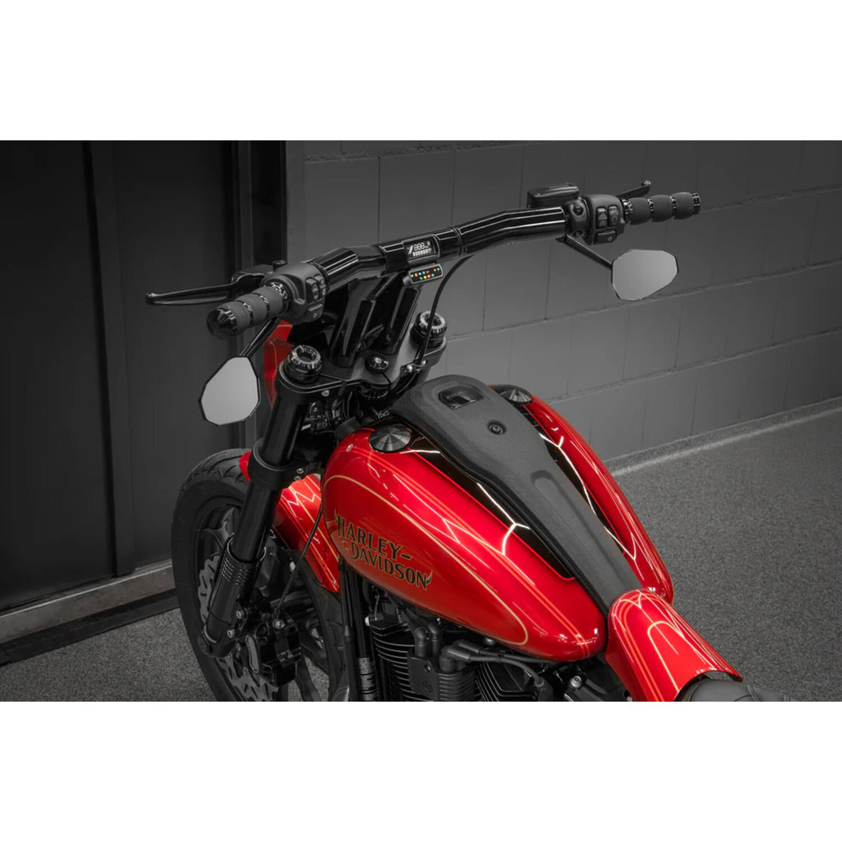 Killer Custom 'Back Saver' Raked T-Bar Mega handlebar 10"
