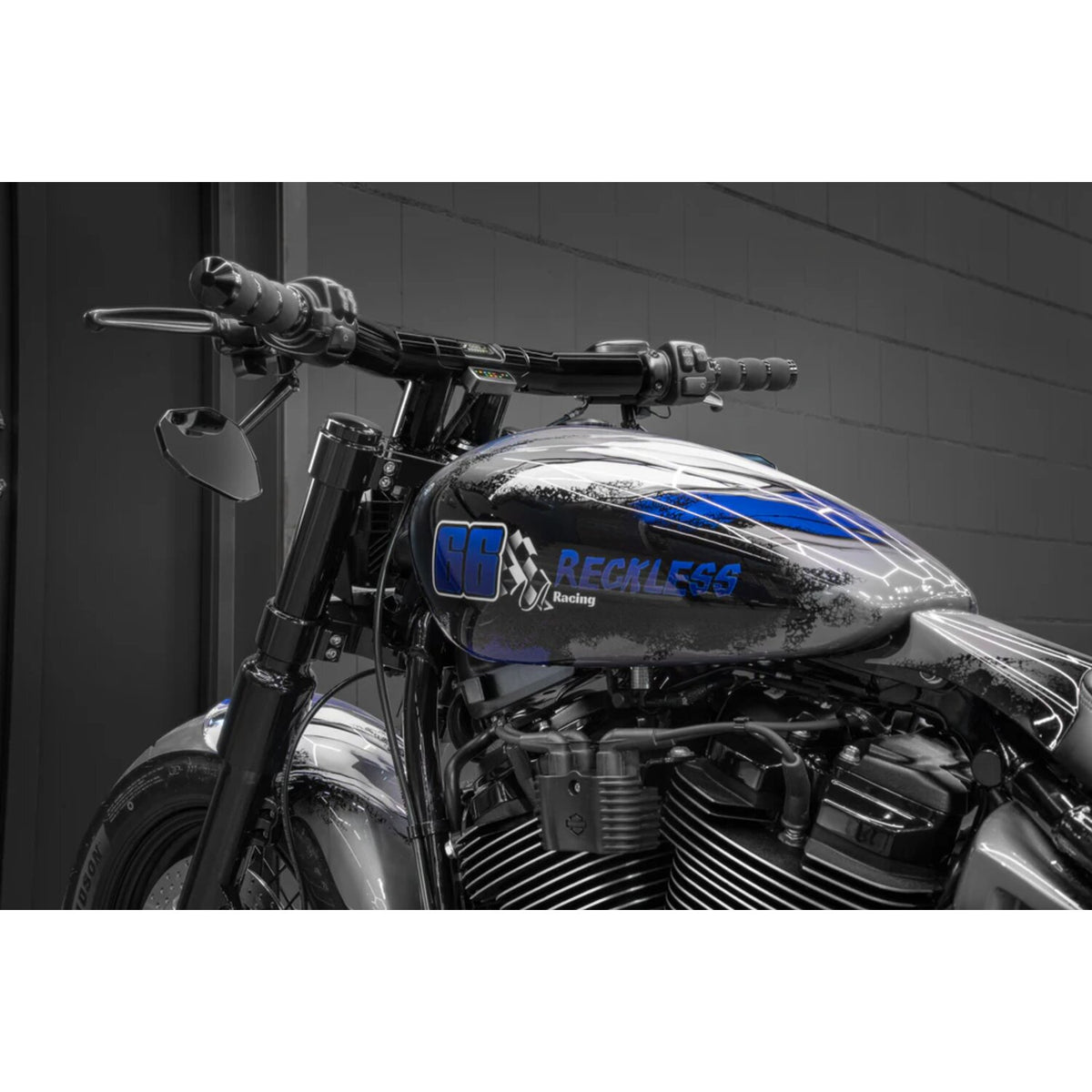 Killer Custom "Drag-T" Mega Handlebars - Gloss black