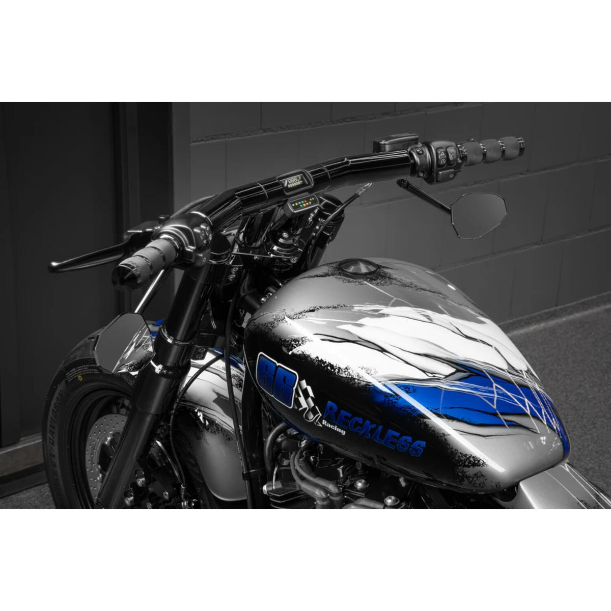Killer Custom "Drag-T" Mega Handlebars - Gloss black