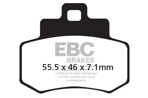 Ebc Sfa-hh Series Sinter-Roller Bremsbeläge - Hinten