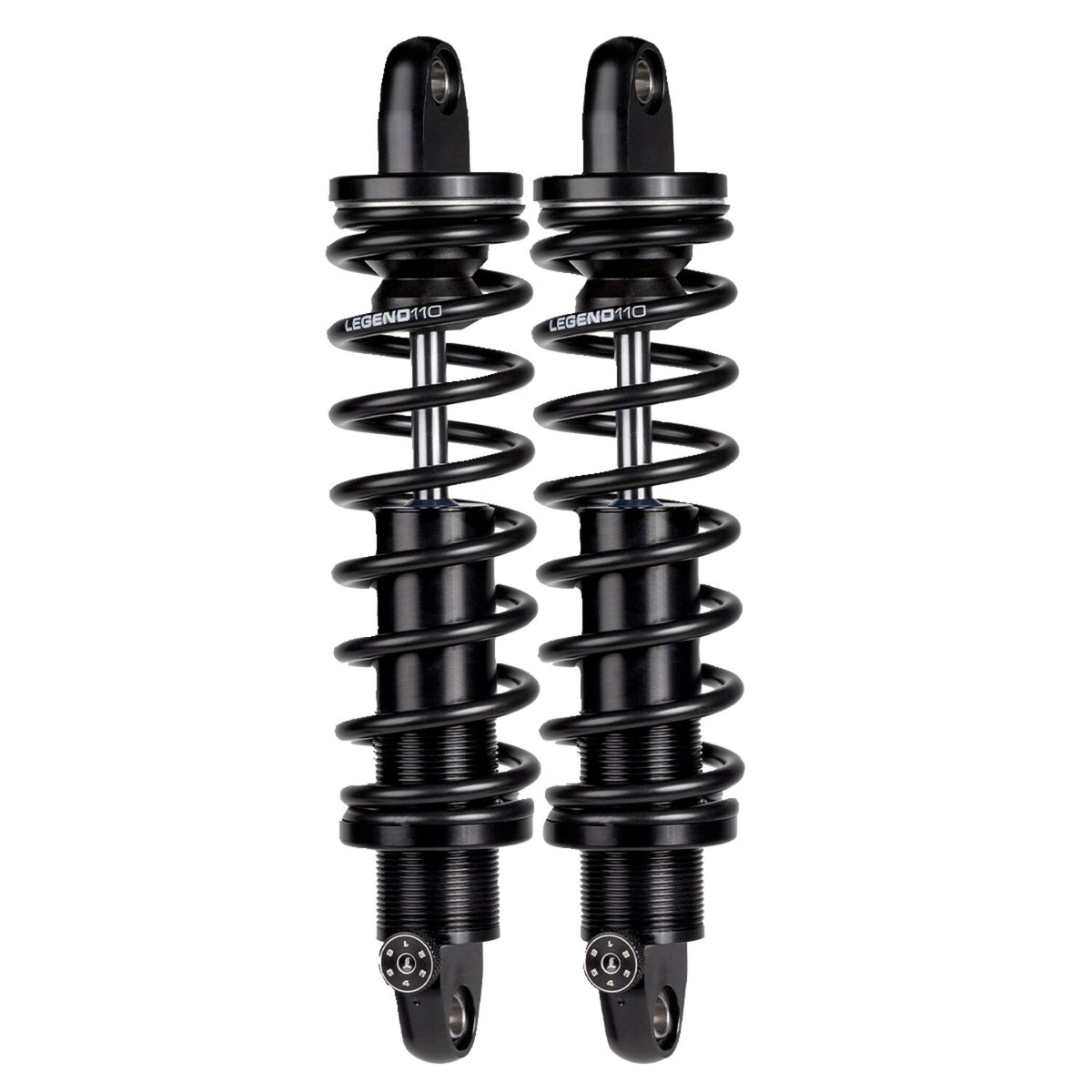 Legend Air Suspension Legend Revo-A shock set - STD duty - 13" Black