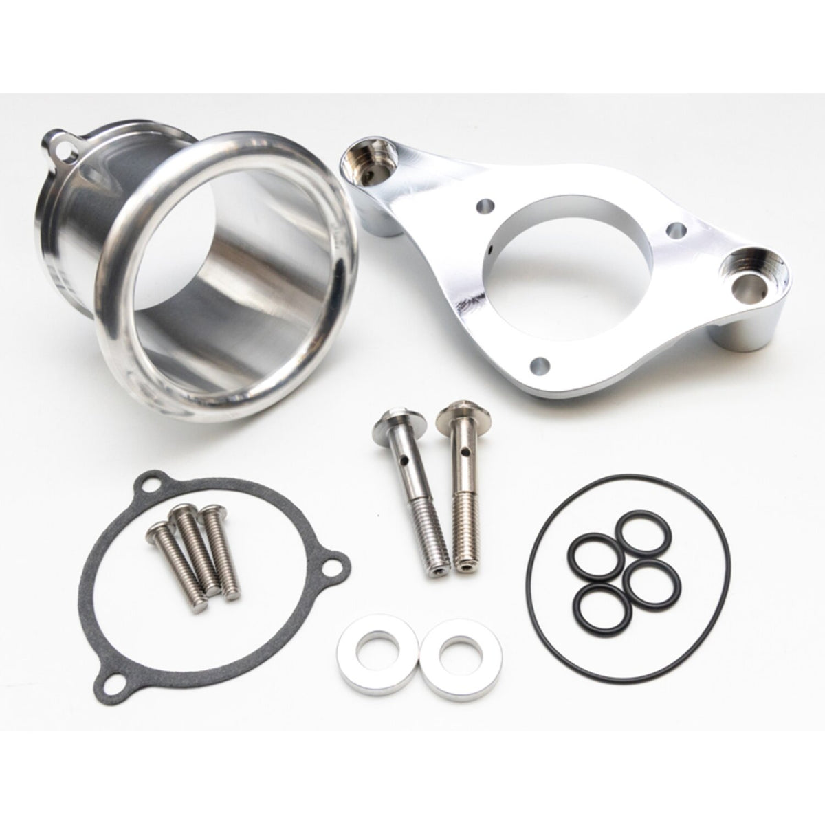 Feuling 3" 70mm ID velocity stack - With backing plate kit