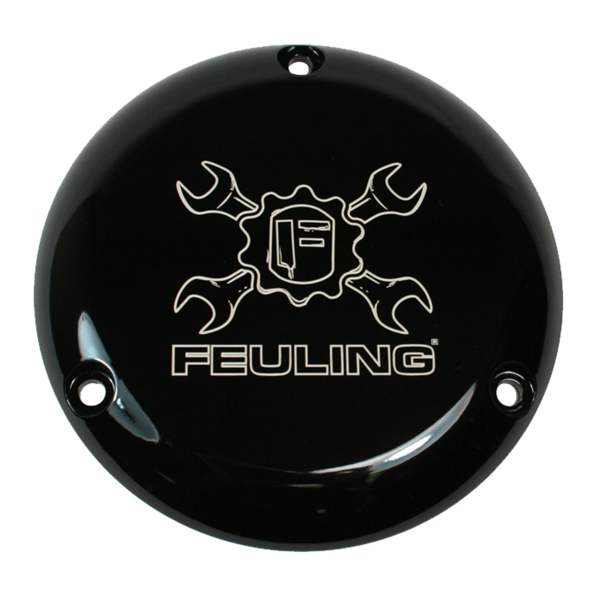 Feuling derby cover - Gear Cross Wrench - Black CC