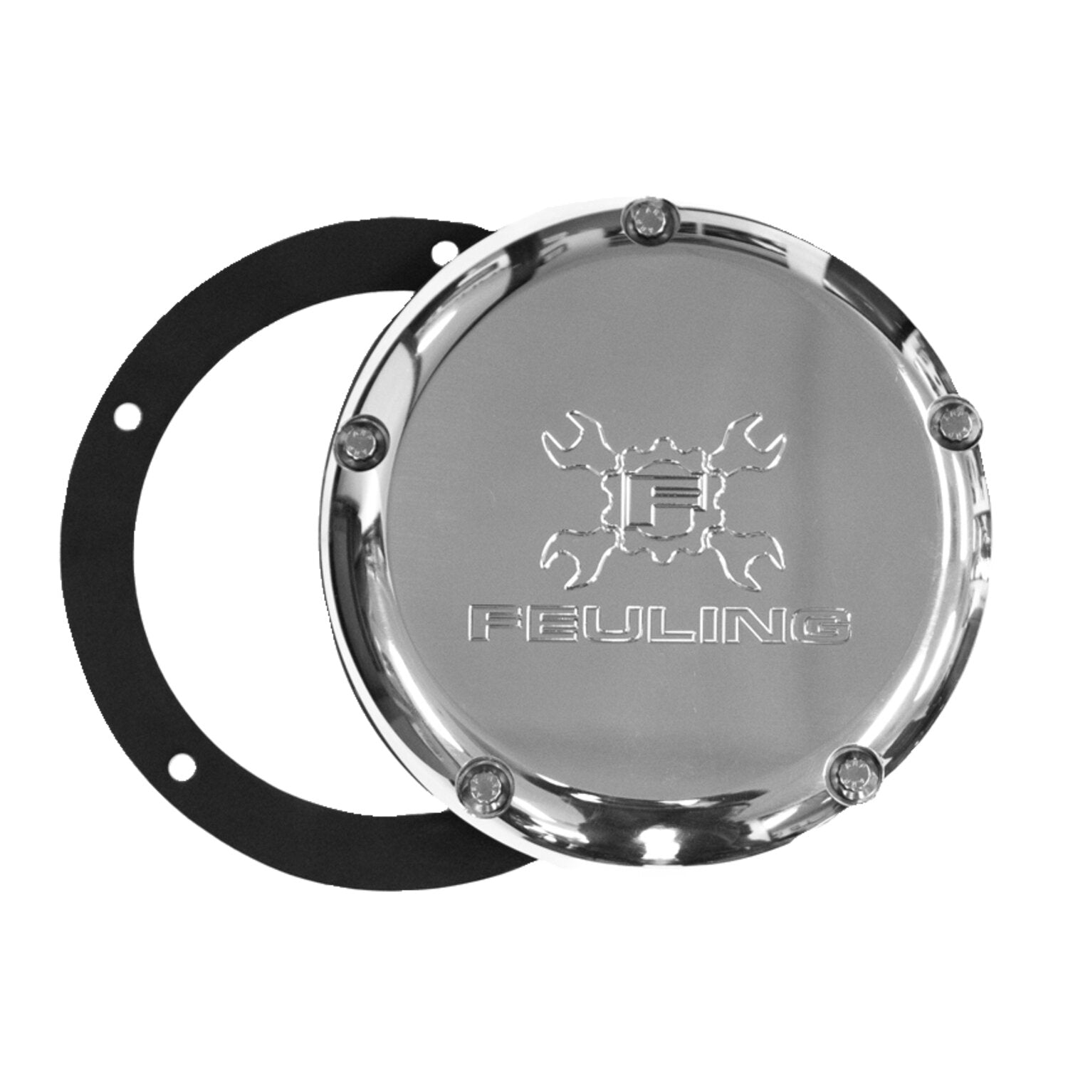 Feuling derby cover - Gear Cross Wrench - Polished