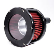 Feuling BA Race Series air cleaner - Black - Clear cover