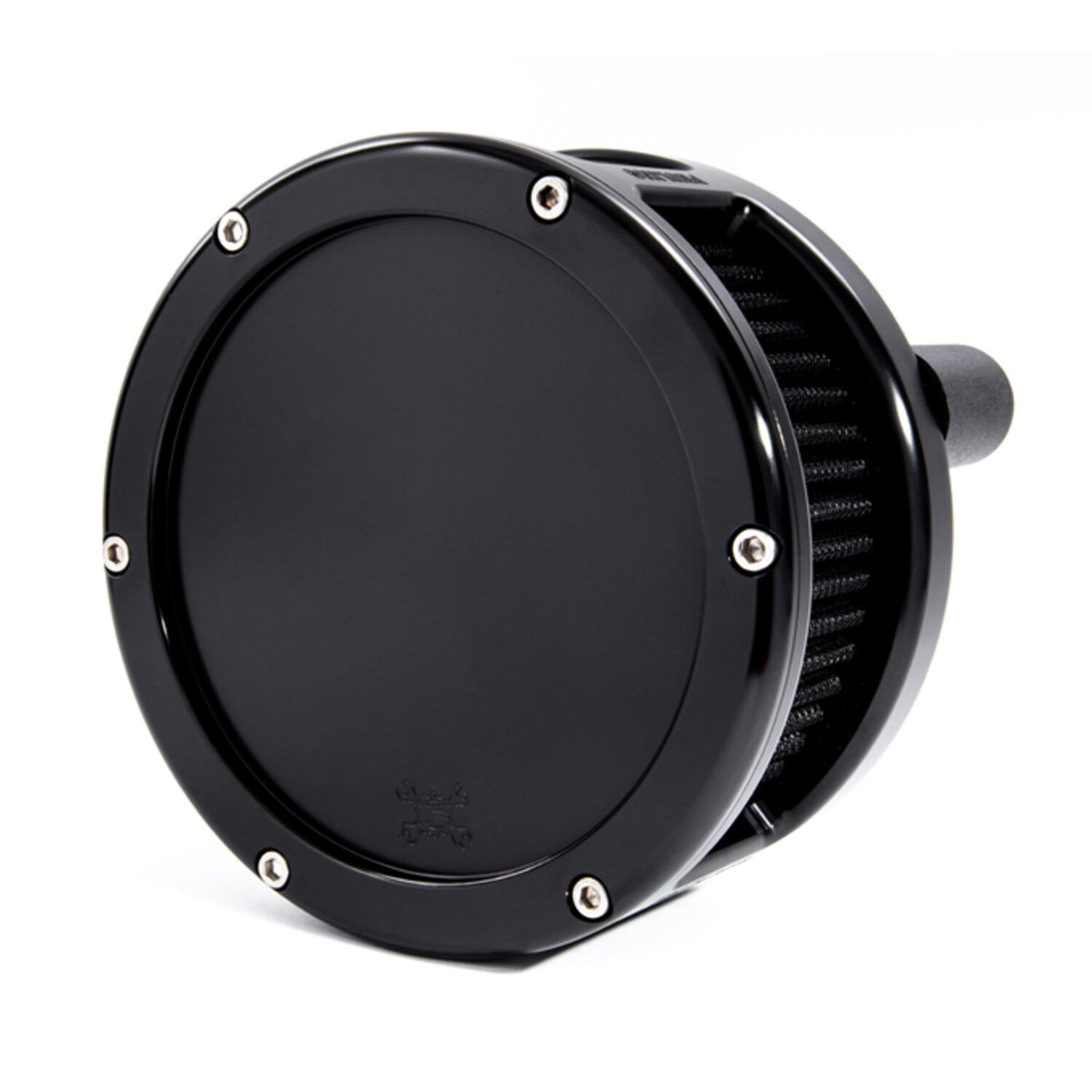 Feuling BA air cleaner - Black - Black filter - Solid cover