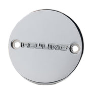 Feuling point cover - Feuling Text Logo - Chrome