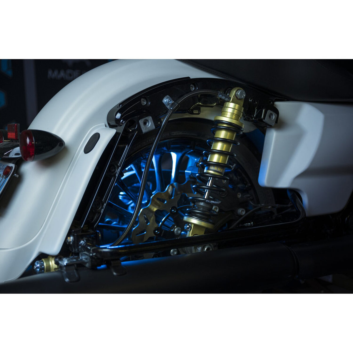 Legend Air Suspension Legend Revo ARC 13" shock set Touring - Gold - STD duty
