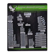 Gardner-Westcott builders fastener set - Allen head - Chrome