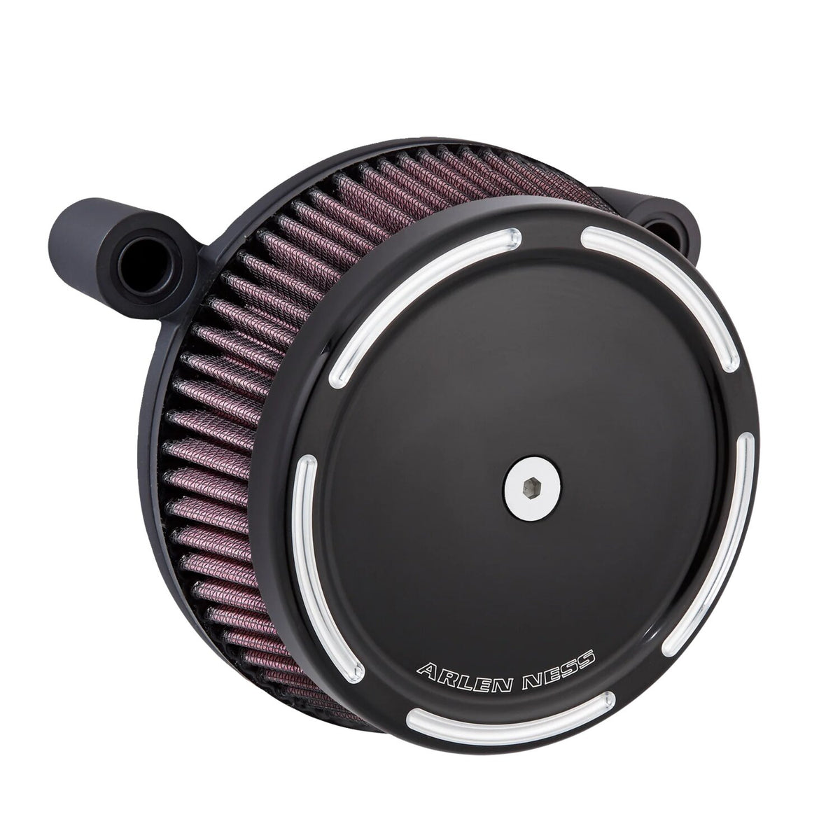 Arlen Ness Stage 1 Big Sucker / Black Backing Plate / Red F