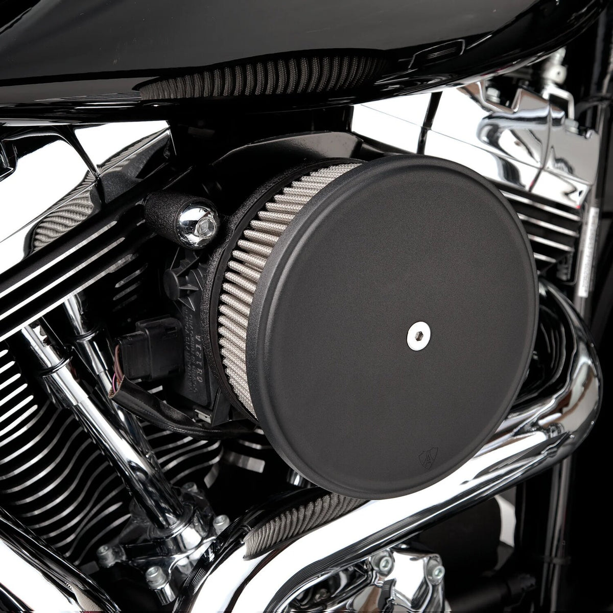 Arlen Ness Stage 2 Big Sucker air cleaner - Smooth black