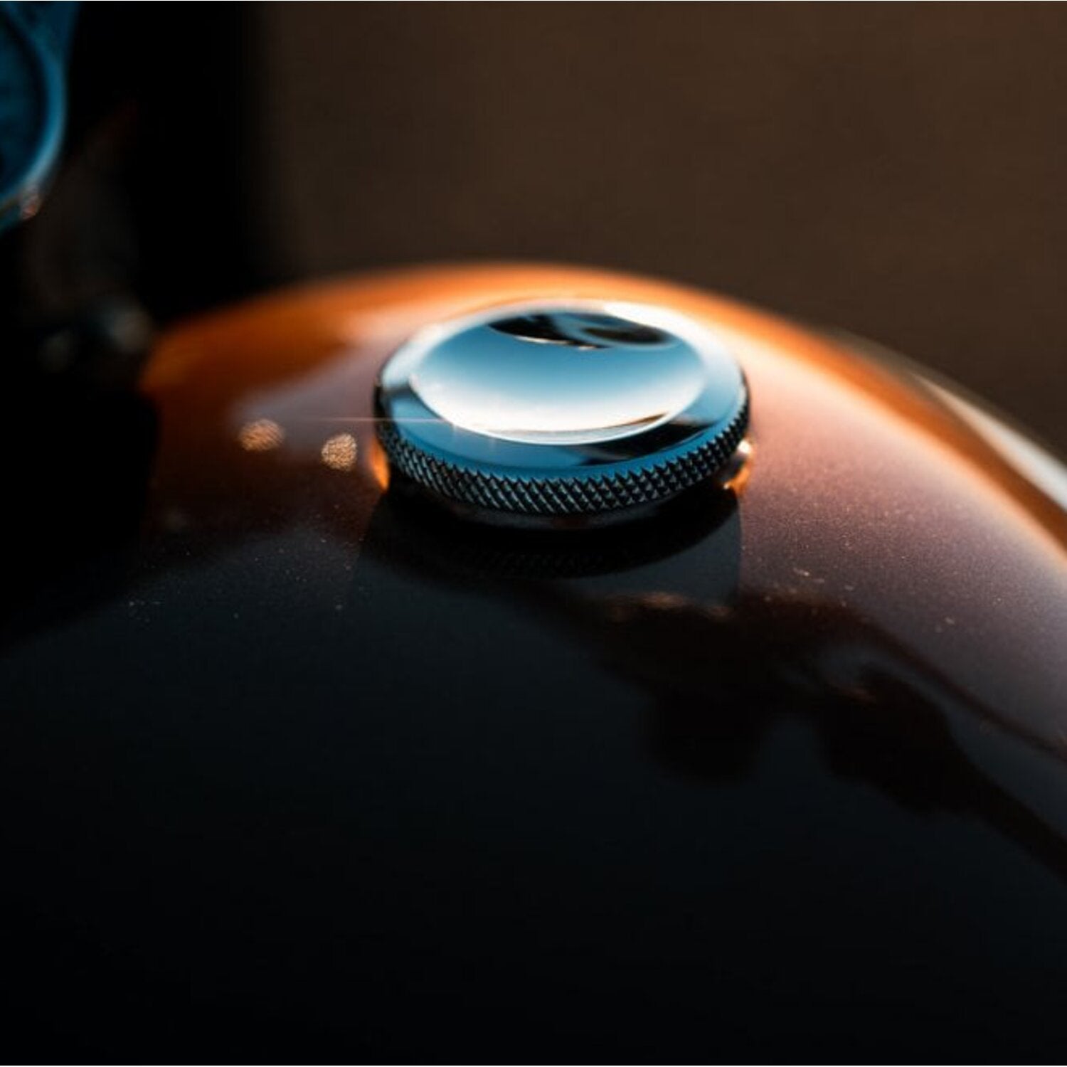 Motone Jetson dished low profile gas cap - Clear