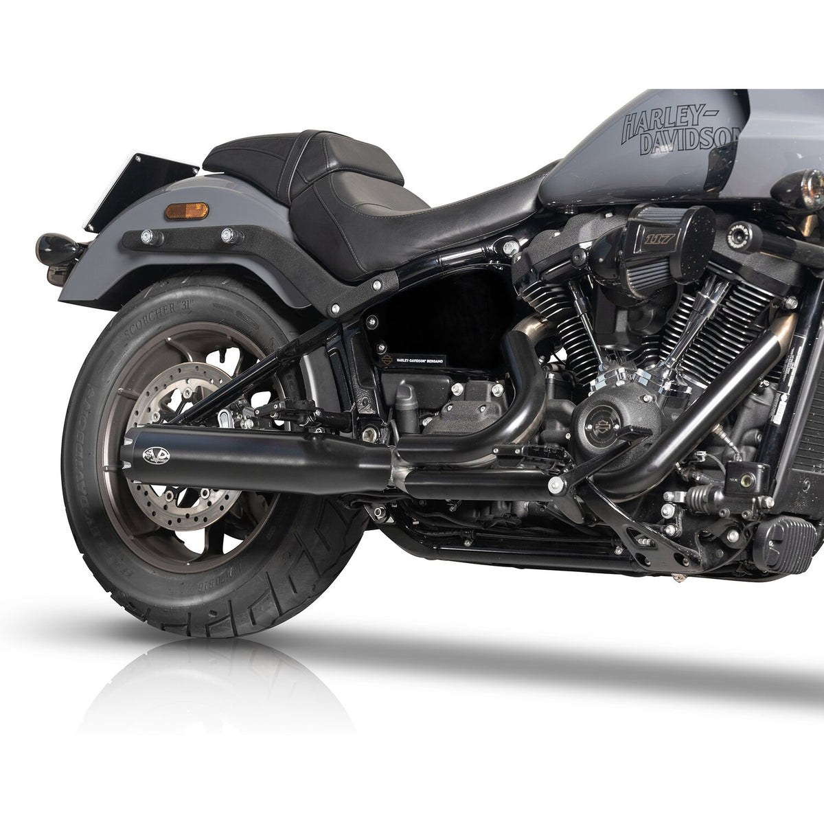 V Performance Revolver 2-1 Club Style exhaust system - Black