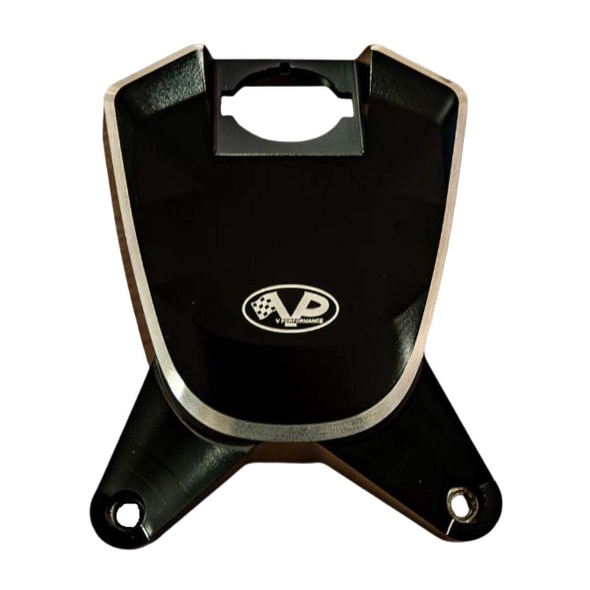 V Performance left hand engine cover - Black