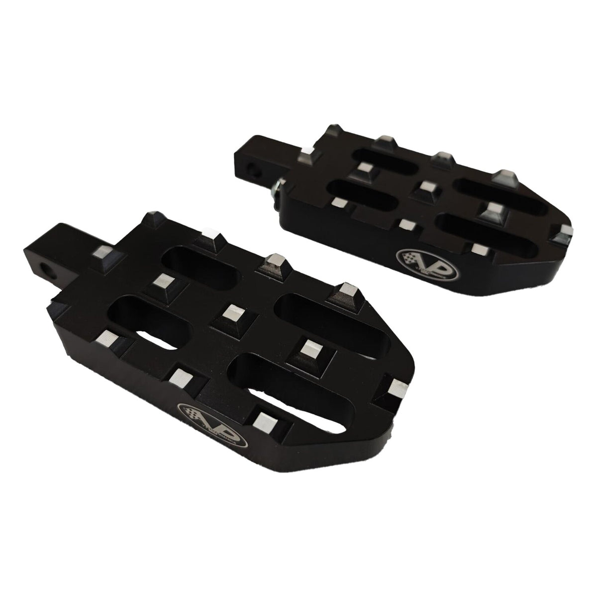 V Performance rider foot peg set - Black