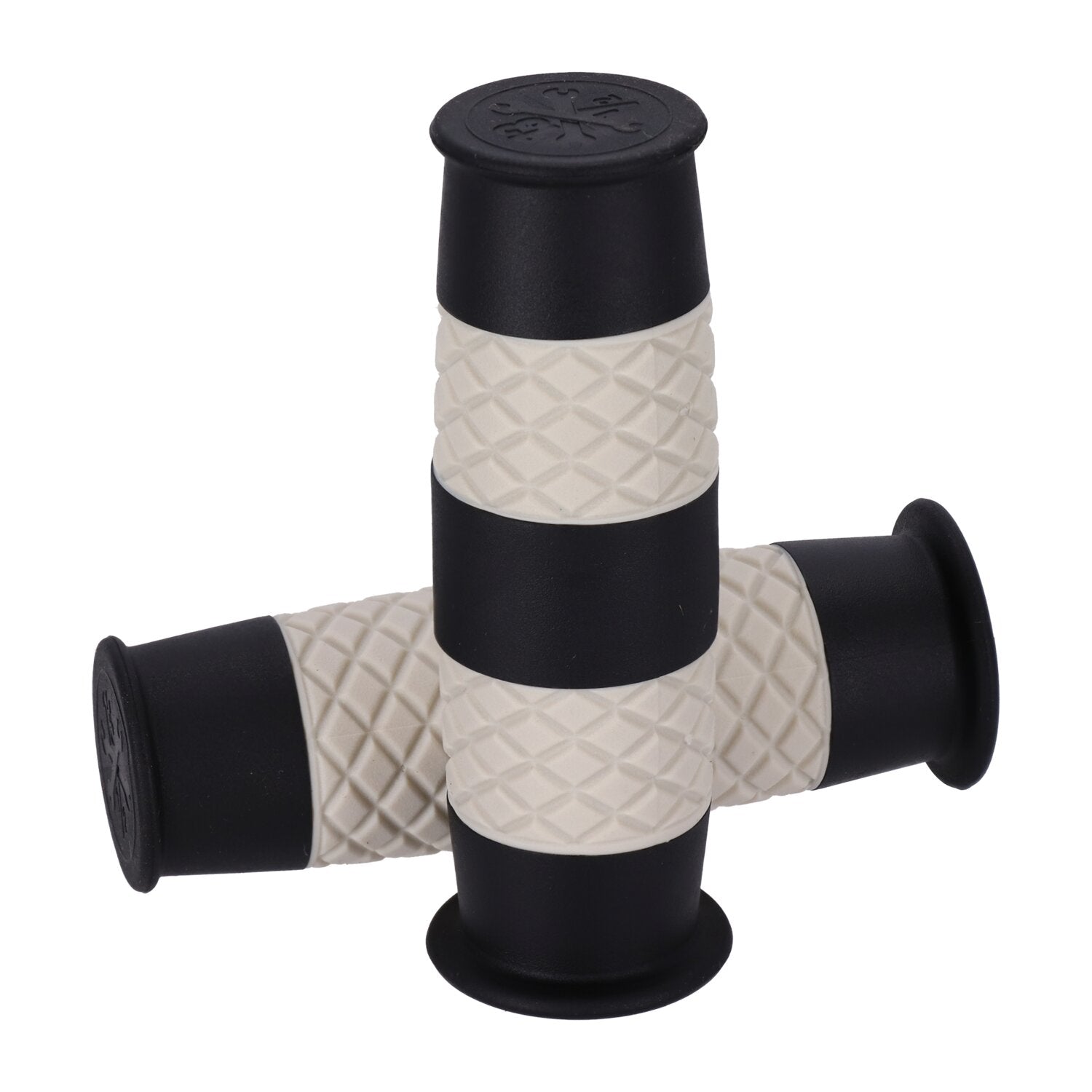 13 and a half company 13 1/2 Outlaw grips black/white 1"
