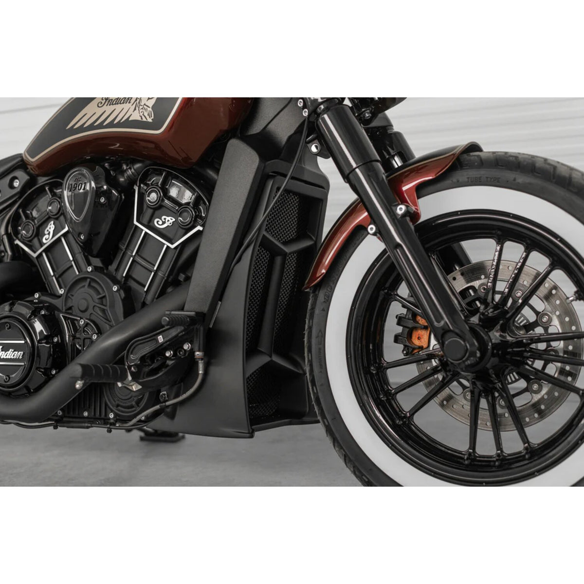 Killer Custom Apache Series Radiator Cover - Black