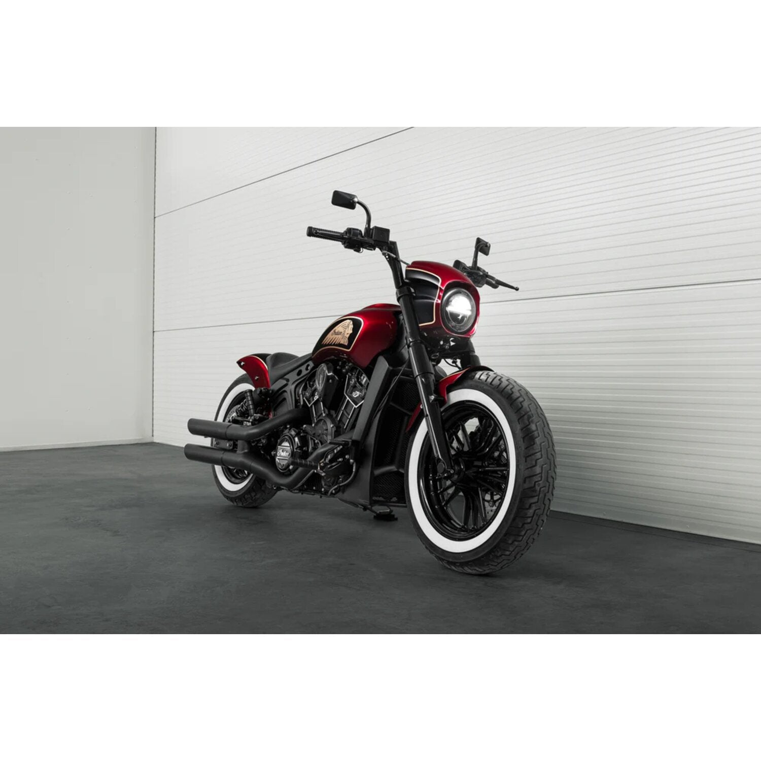 Killer Custom Apache Series Radiator Cover - Black