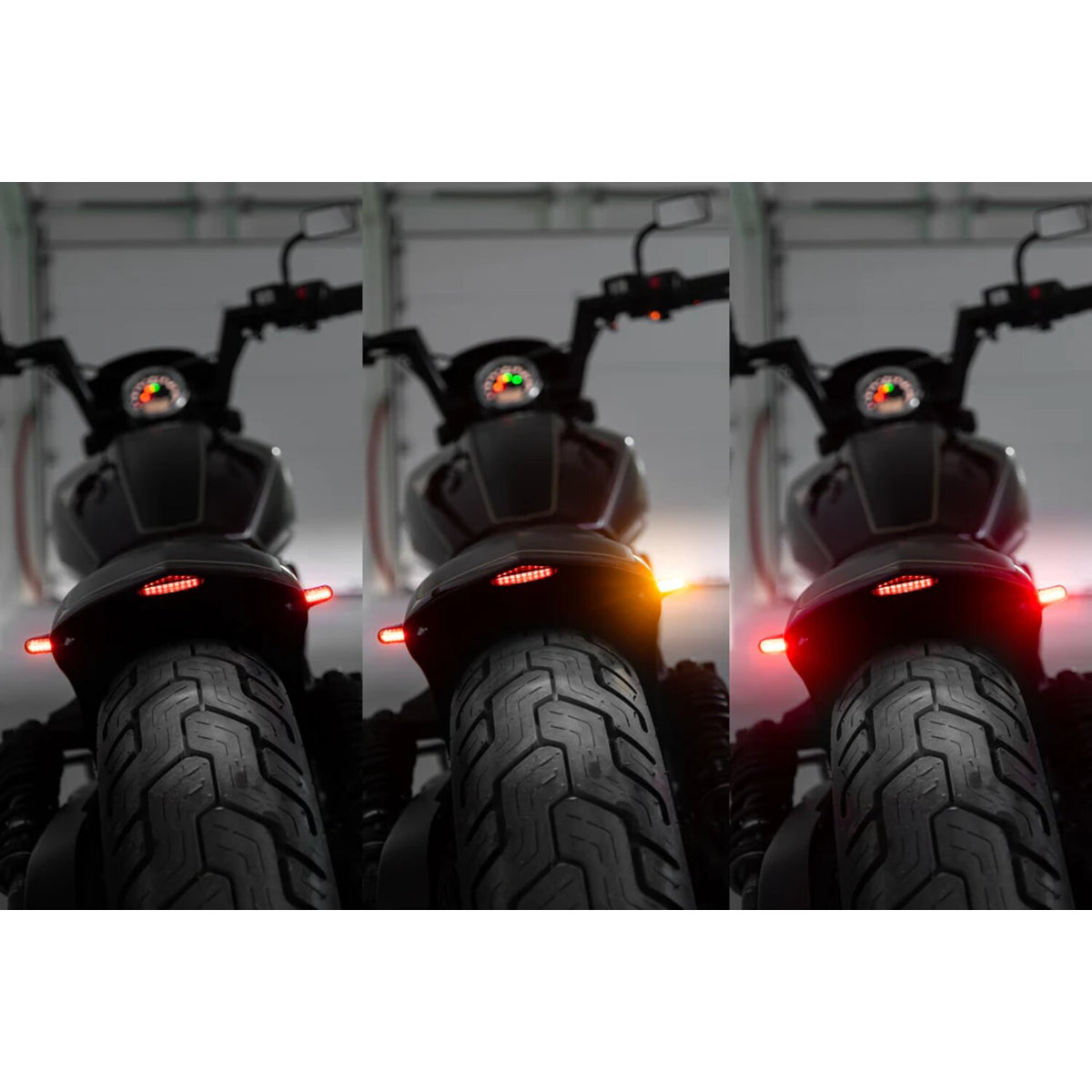 Killer Custom Mohawk Led Rear Taillight / Turn Signal Comb