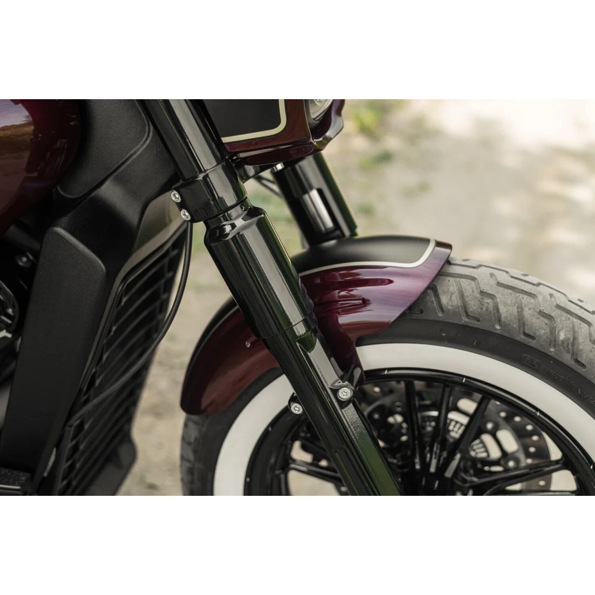 Killer Custom Lower Fork Covers - Black