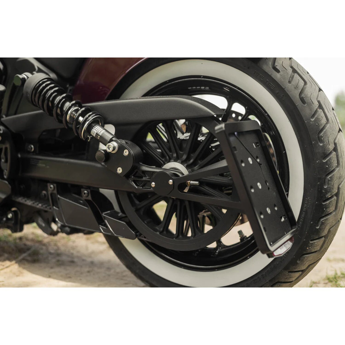 Killer Custom Licence Plate Bracket - Black