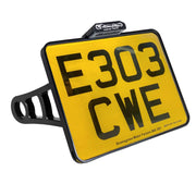 Heinz Bikes License Plate Side Mount For 1" Axles