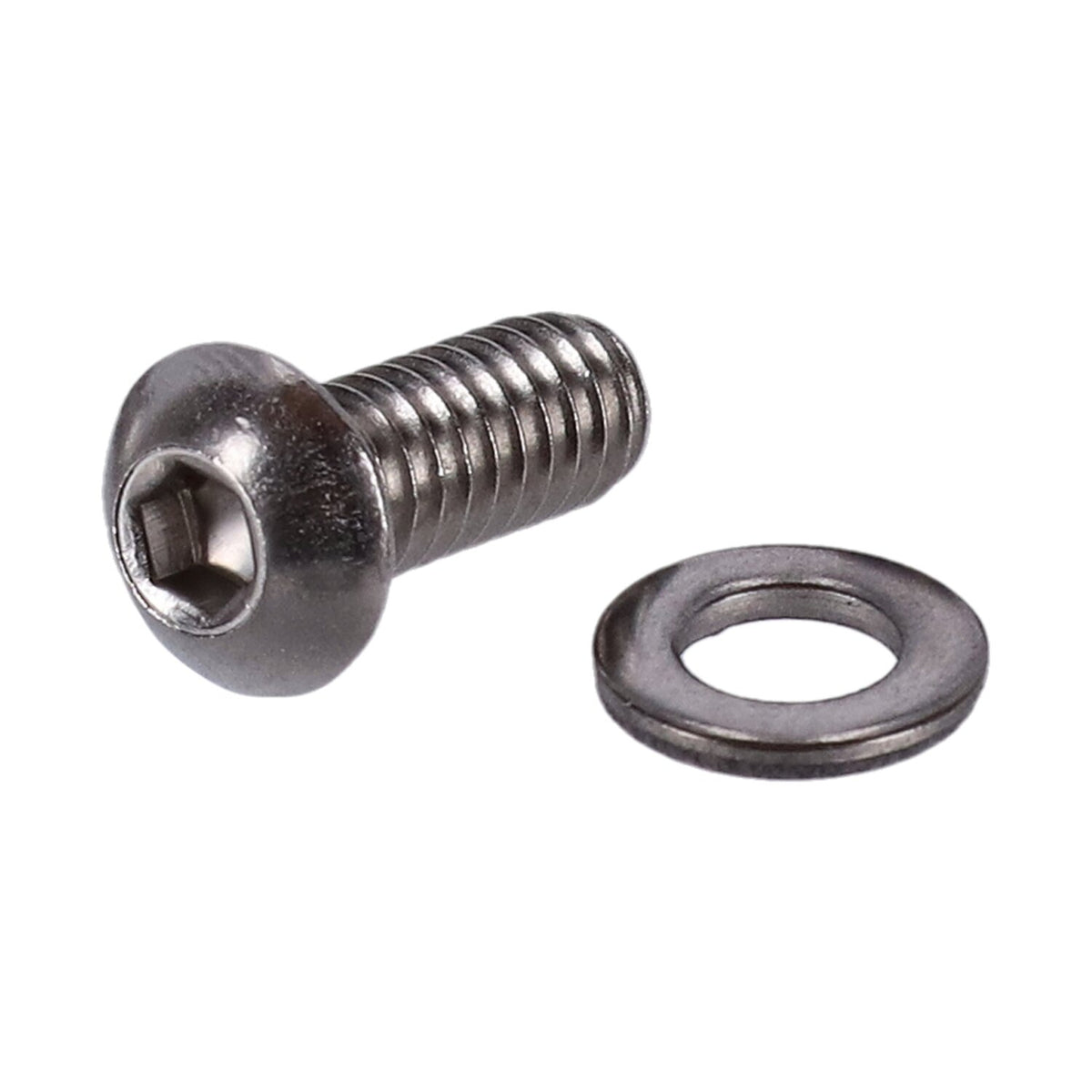 Screws4Bikes bolt kit derby cover - Polished