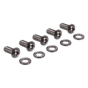 Screws4Bikes bolt kit derby cover - Polished