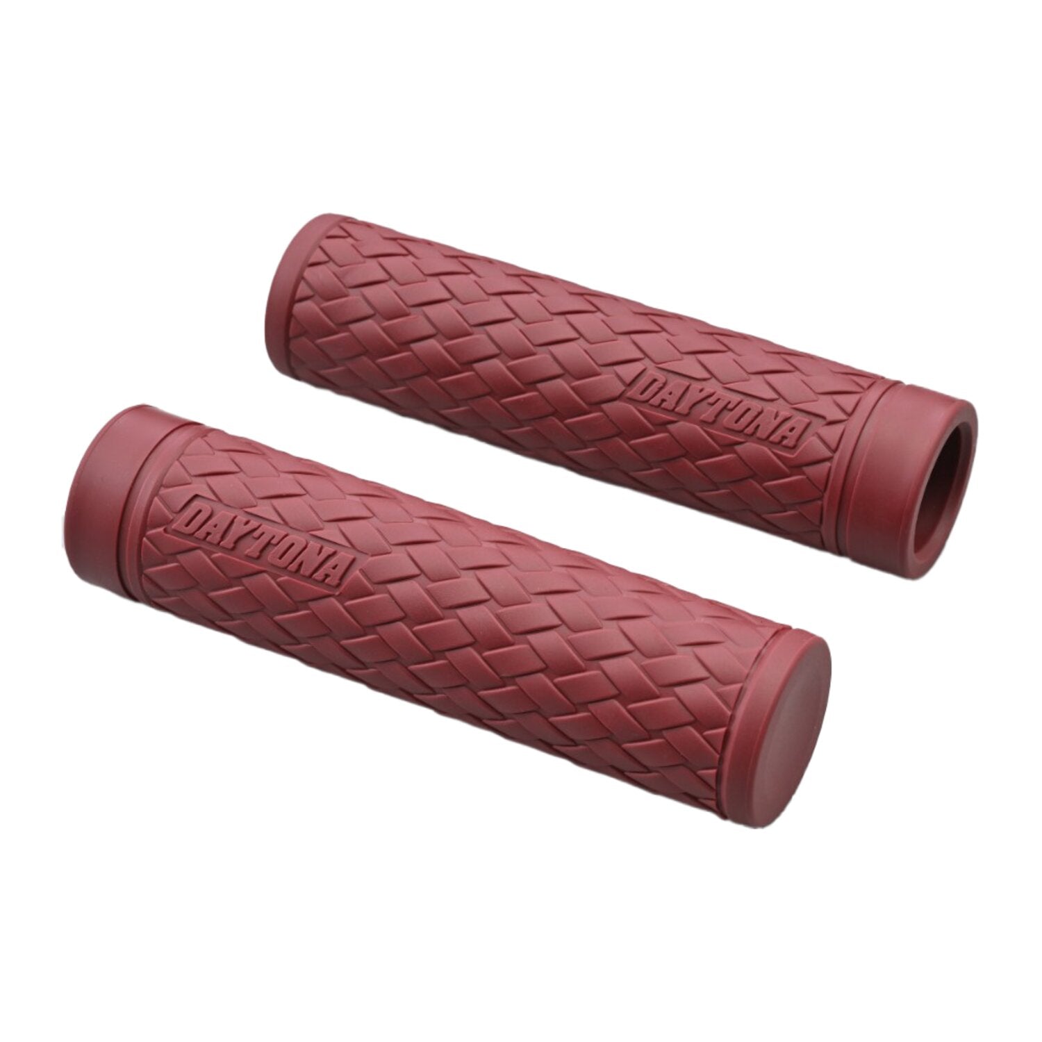 Daytona 1" Grippy Grip set - KNIT - Dark red