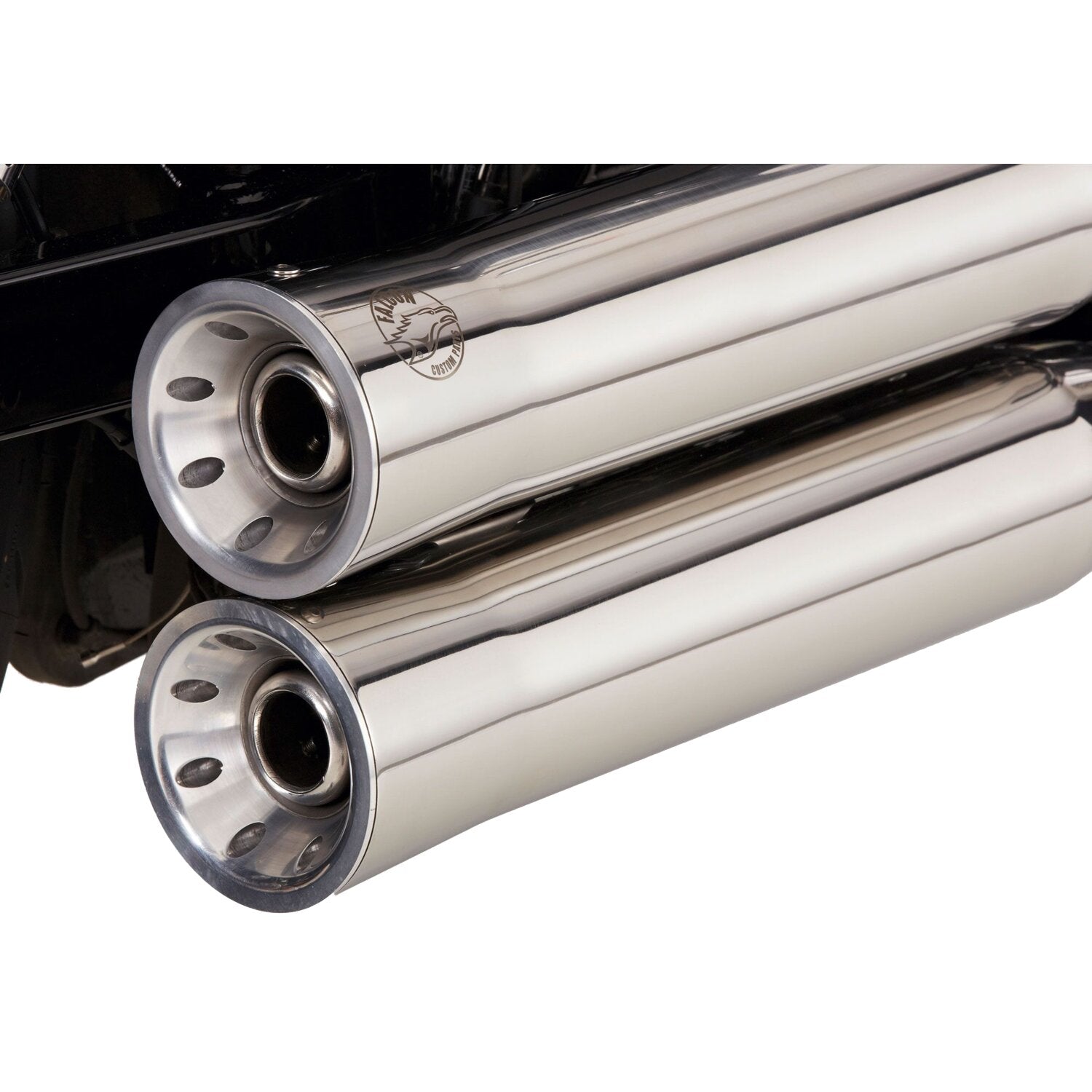 Falcon exhaust Falcon Double groove Slip-ons exhaust Polished