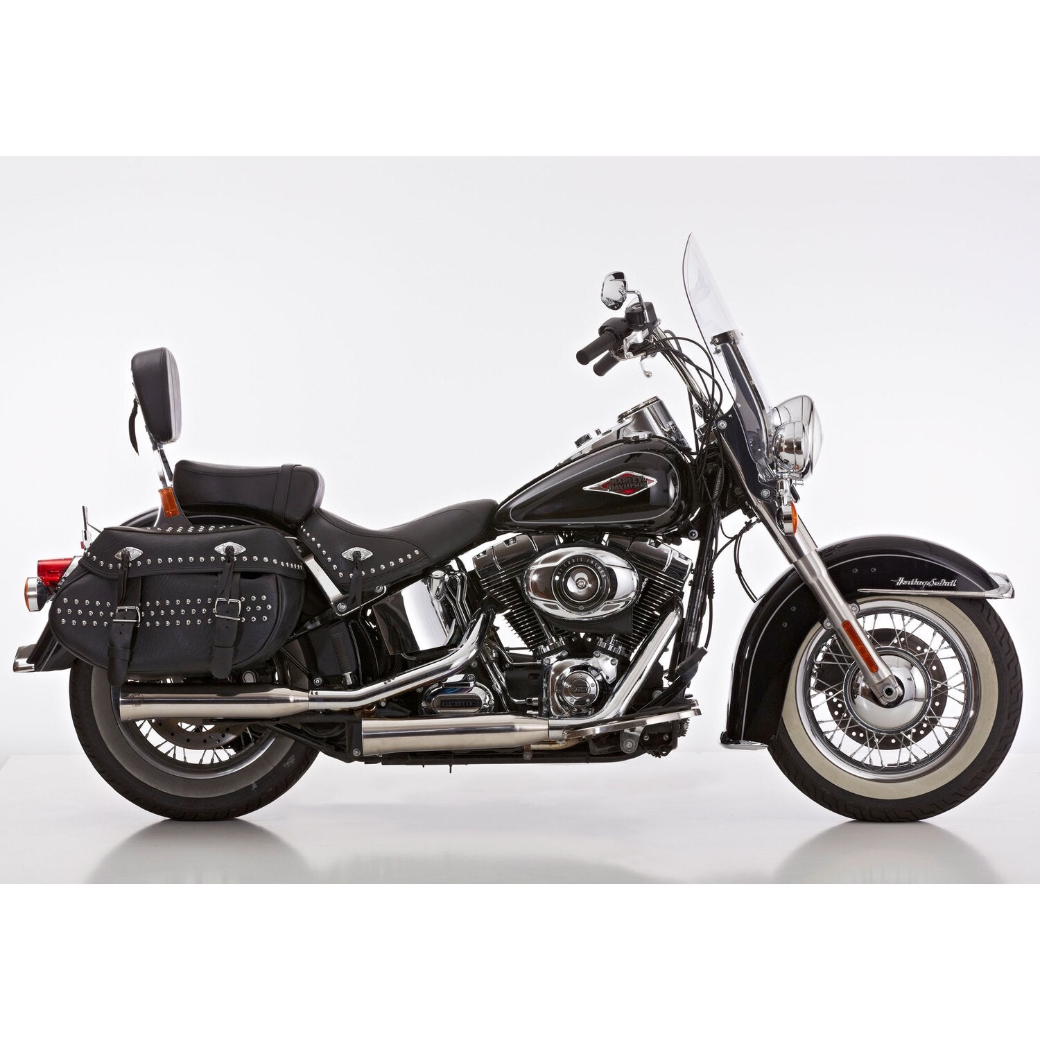 Falcon exhaust Falcon Double groove Slip-ons exhaust Polished
