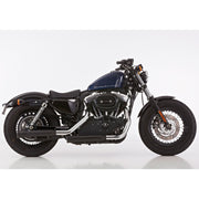 Falcon exhaust Falcon Double groove Slip-ons exhaust Black