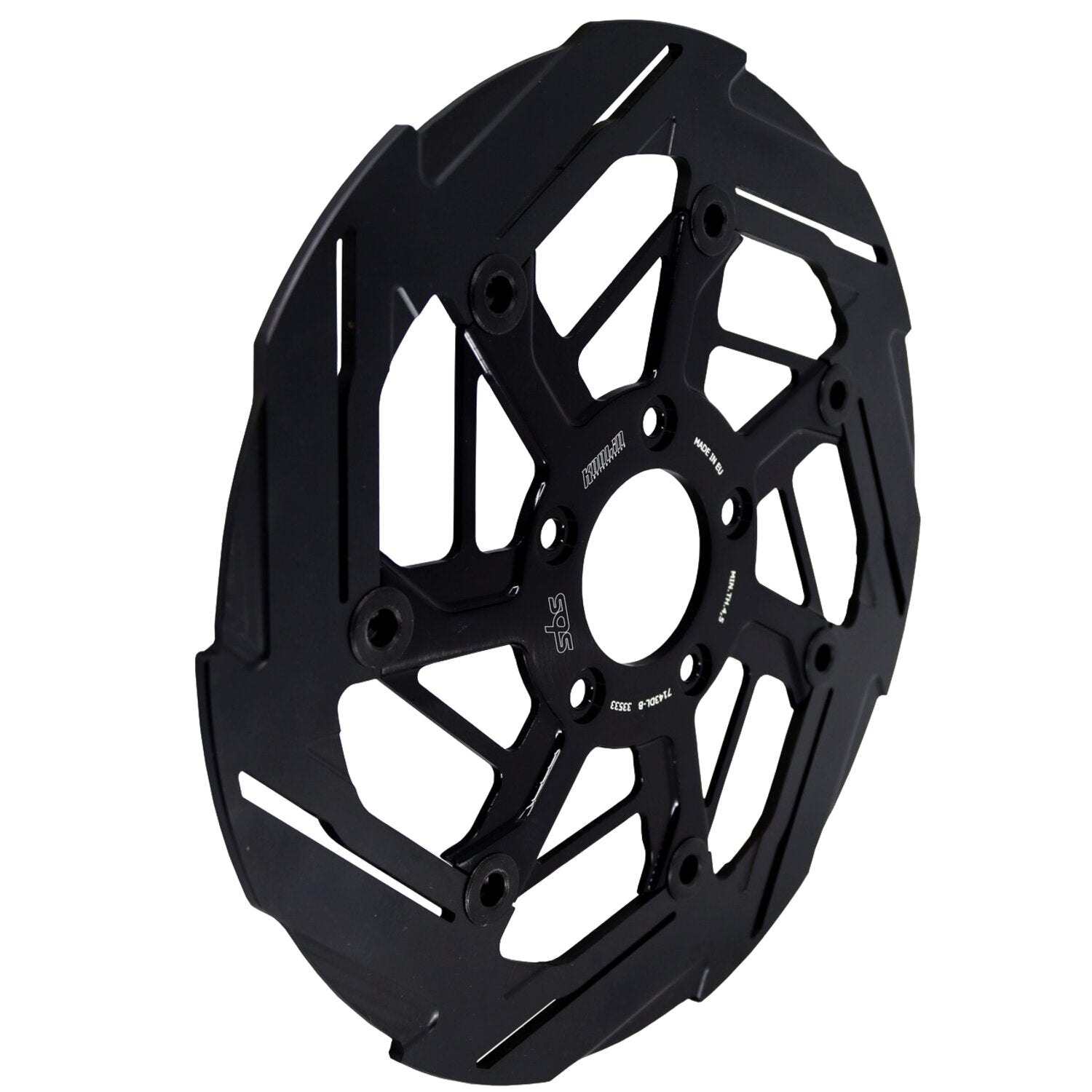 Kodlin by SBS '7-spoke' brake rotor front left - Black