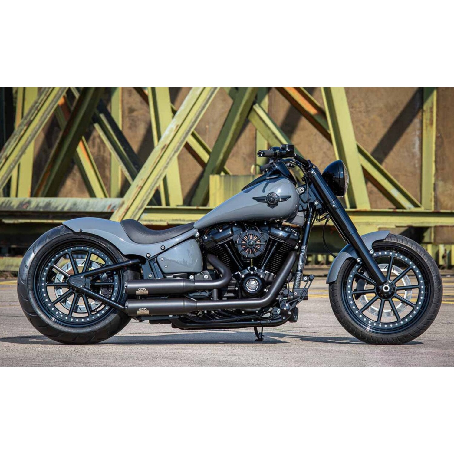 Rick's Motorcycles Softail 18" custom front fender - Long