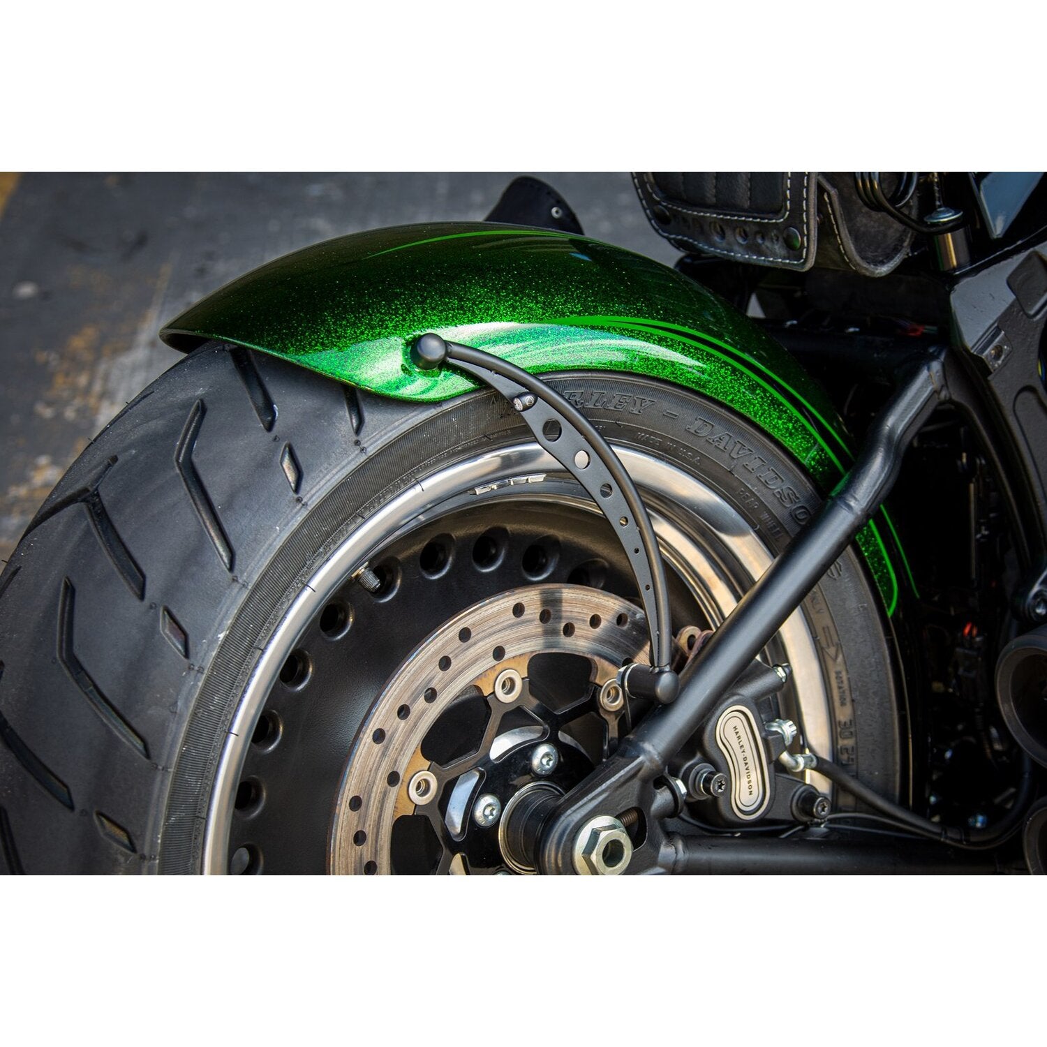 Rick's Motorcycles rear fender Bobber 150mm tire - Long