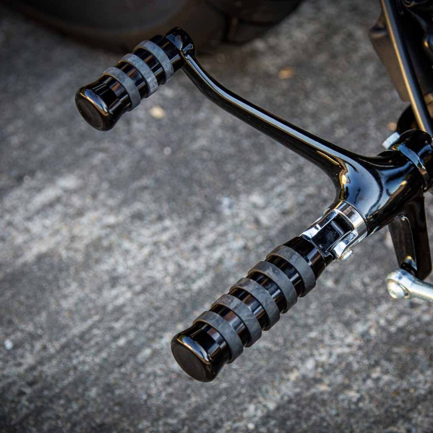 Rick's Motorcycles shift peg O-ring style - Black